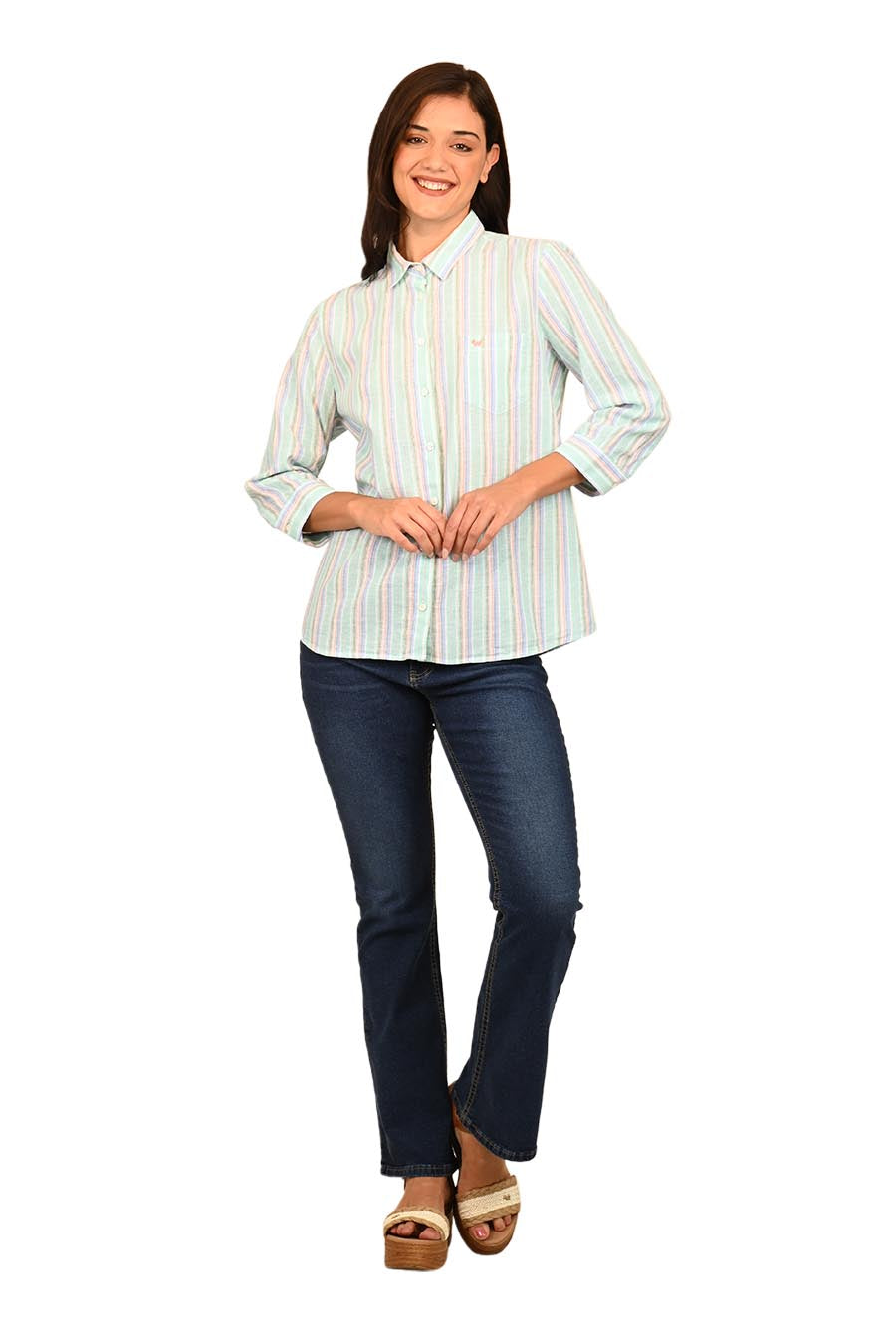 Blusa Eugenia Manga 3/4