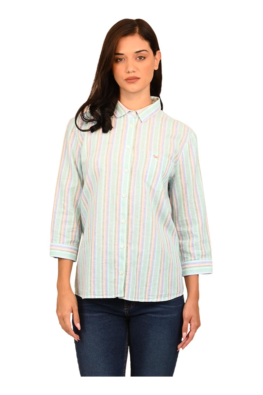 Blusa Eugenia Manga 3/4