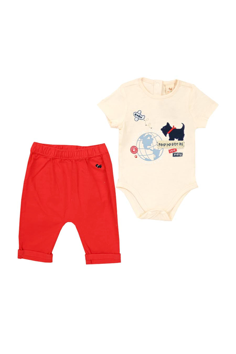 Conjunto Domm Manga Corta