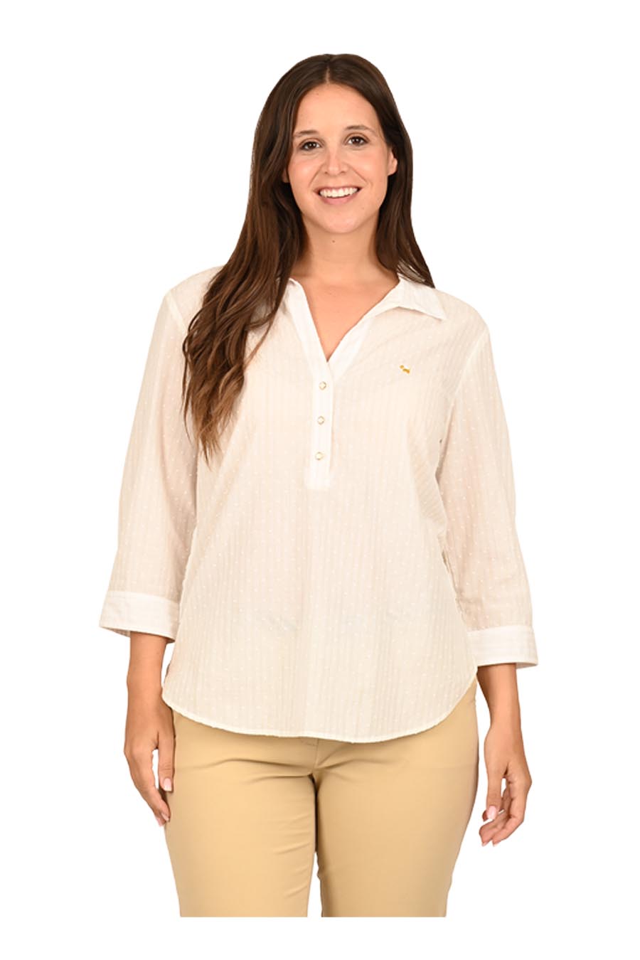 Blusa Federica manga 3/4