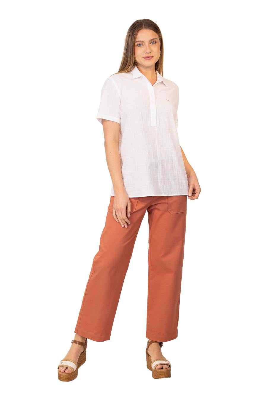 Blusa Abady Manga corta