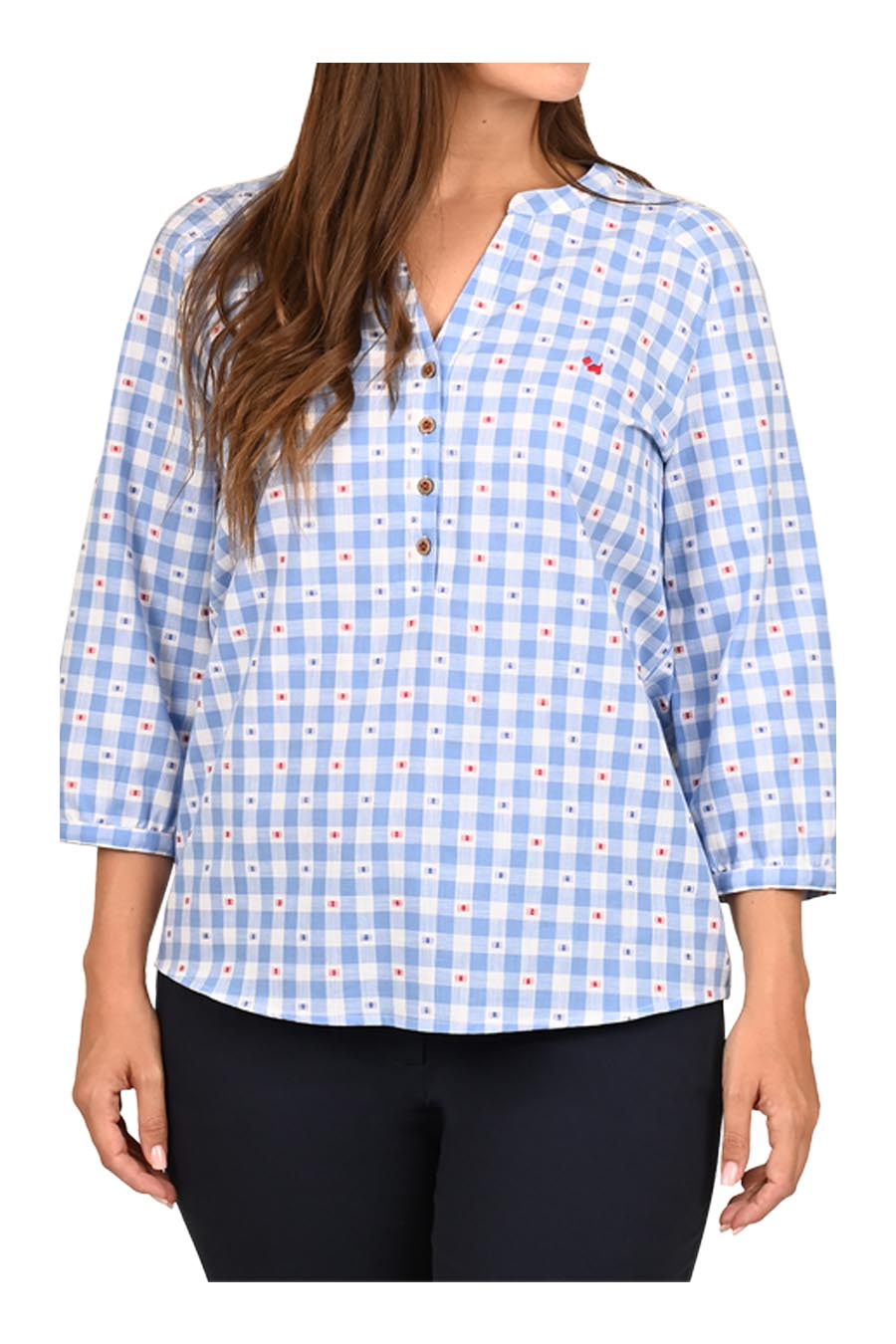 Blusa Olaya manga 3/4