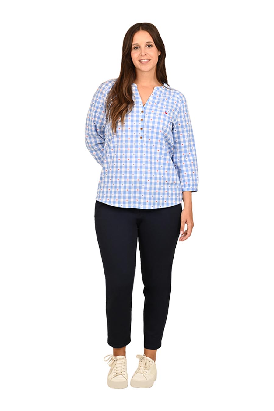 Blusa Olaya manga 3/4