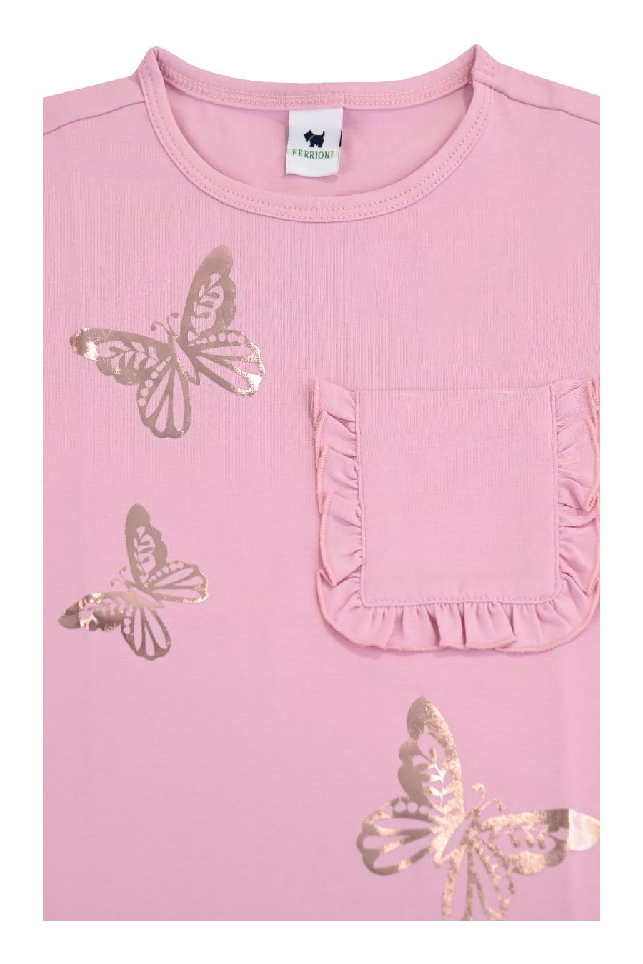 Playera Pocke manga corta