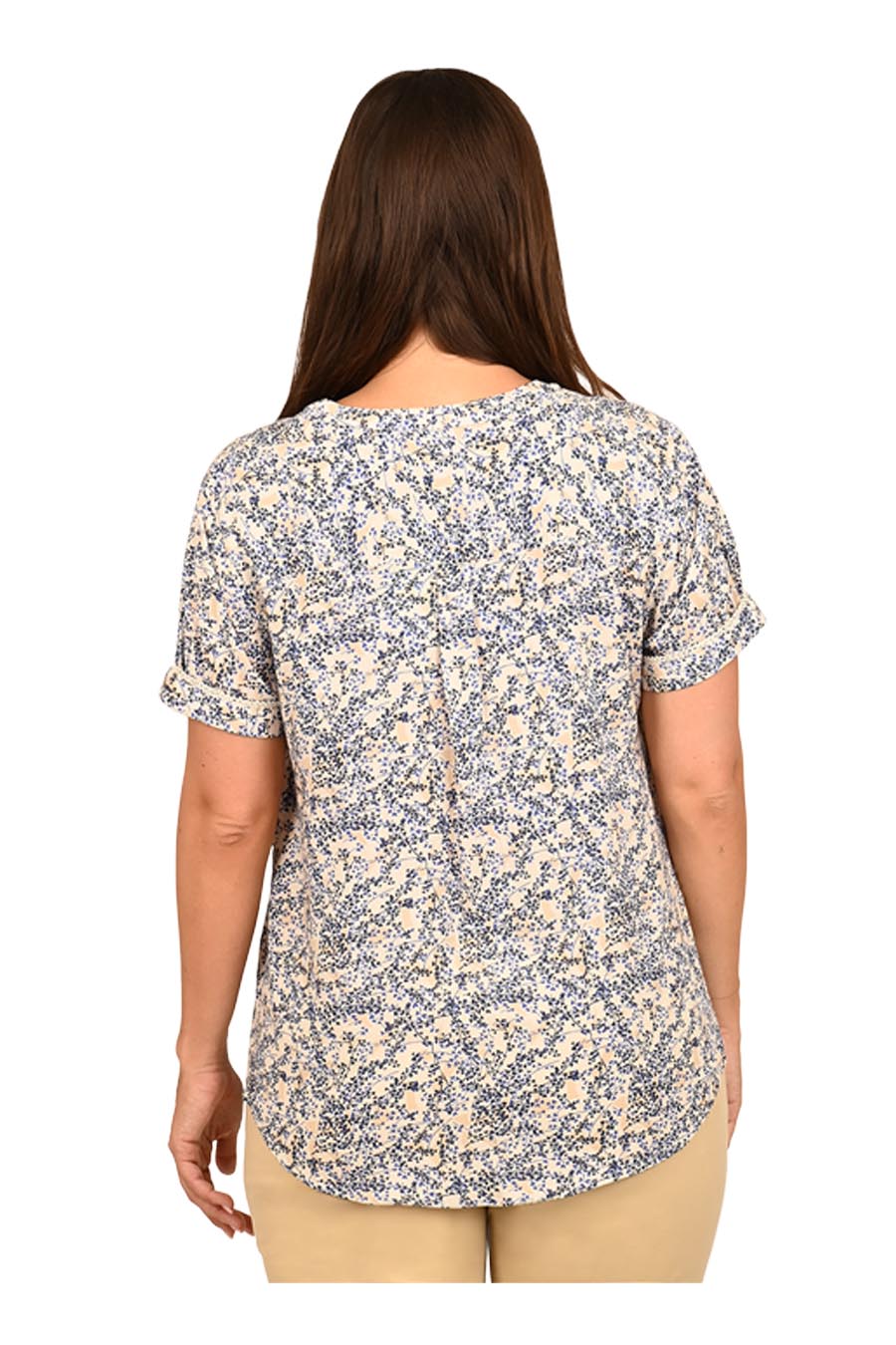 Blusa Mileva manga corta