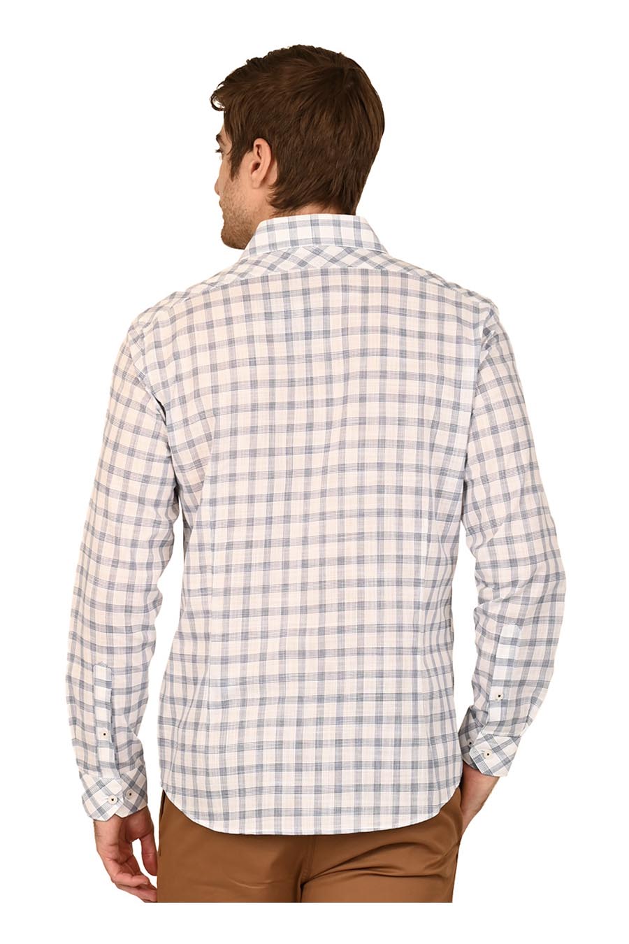 Camisa Balkoe manga larga slimfit