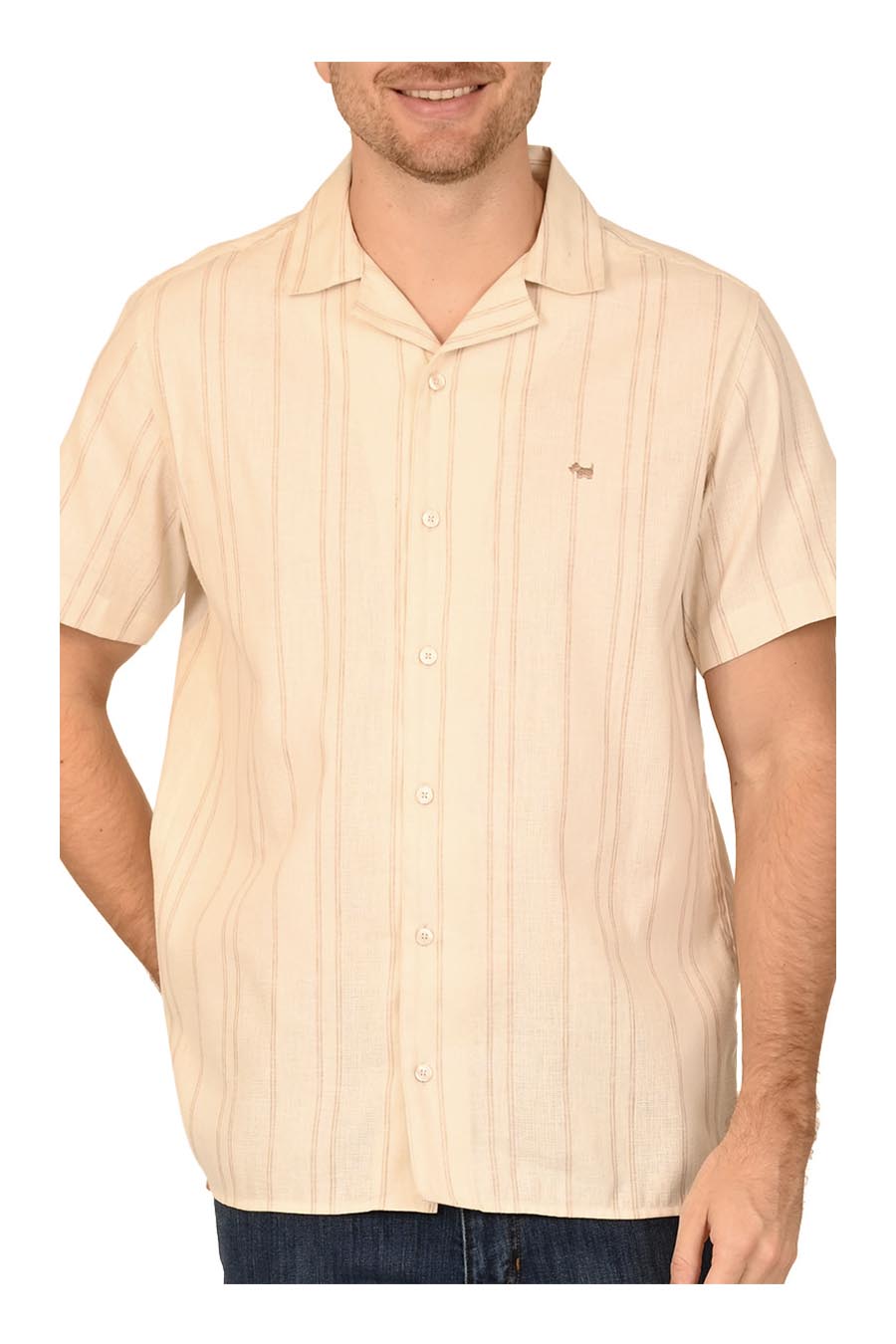 Camisa Alcala manga corta resort