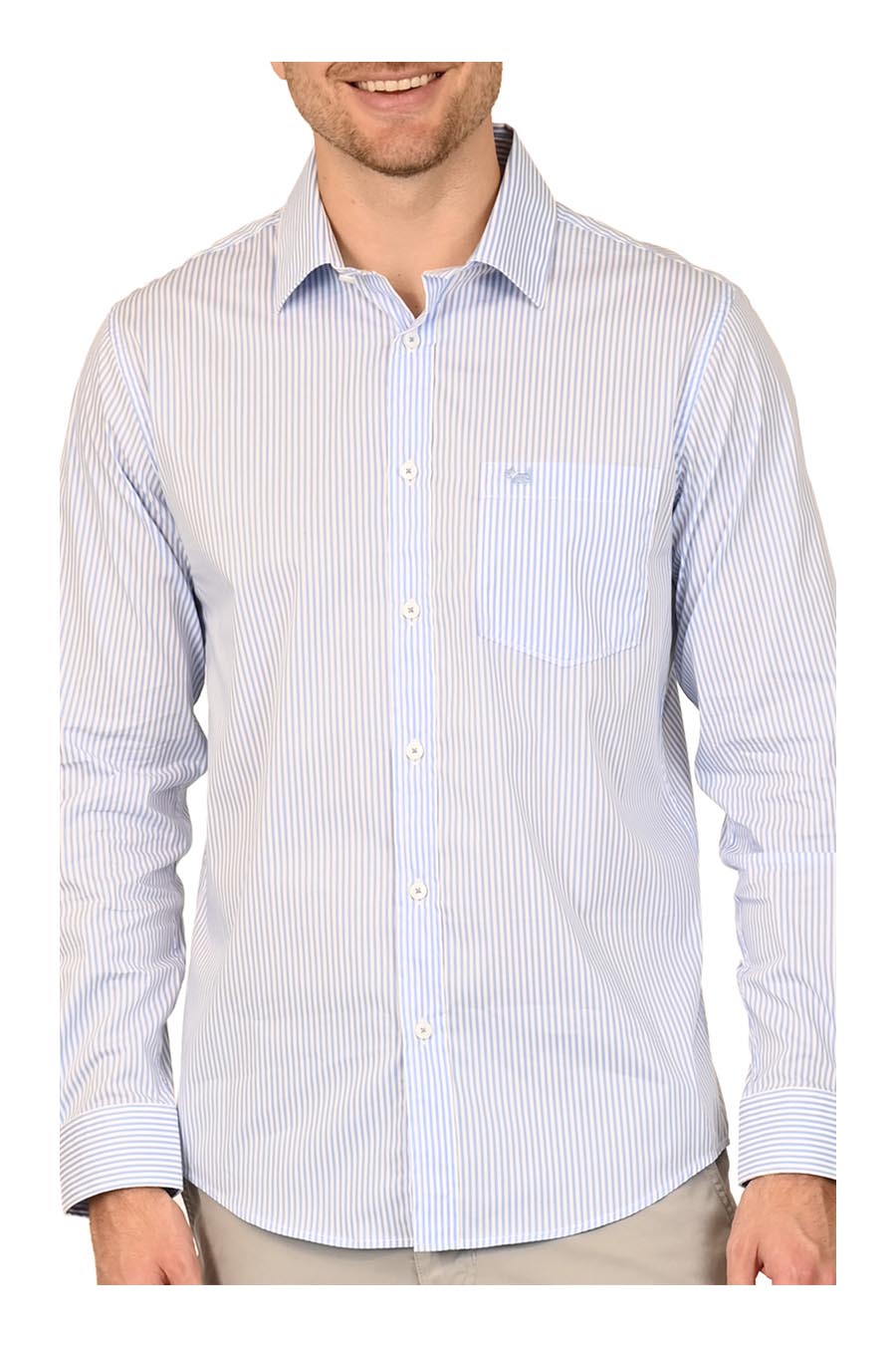 Camisa Nitra manga larga slimfit