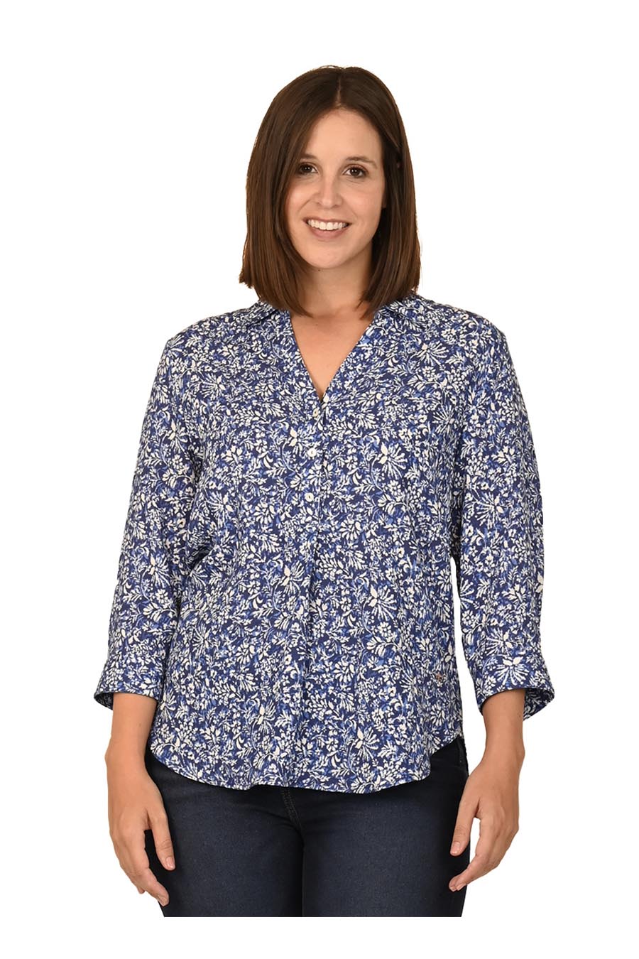 Blusa Astrid manga 3/4