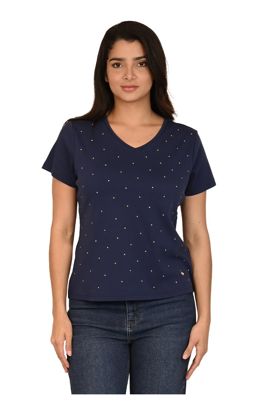Playera Zenia manga corta