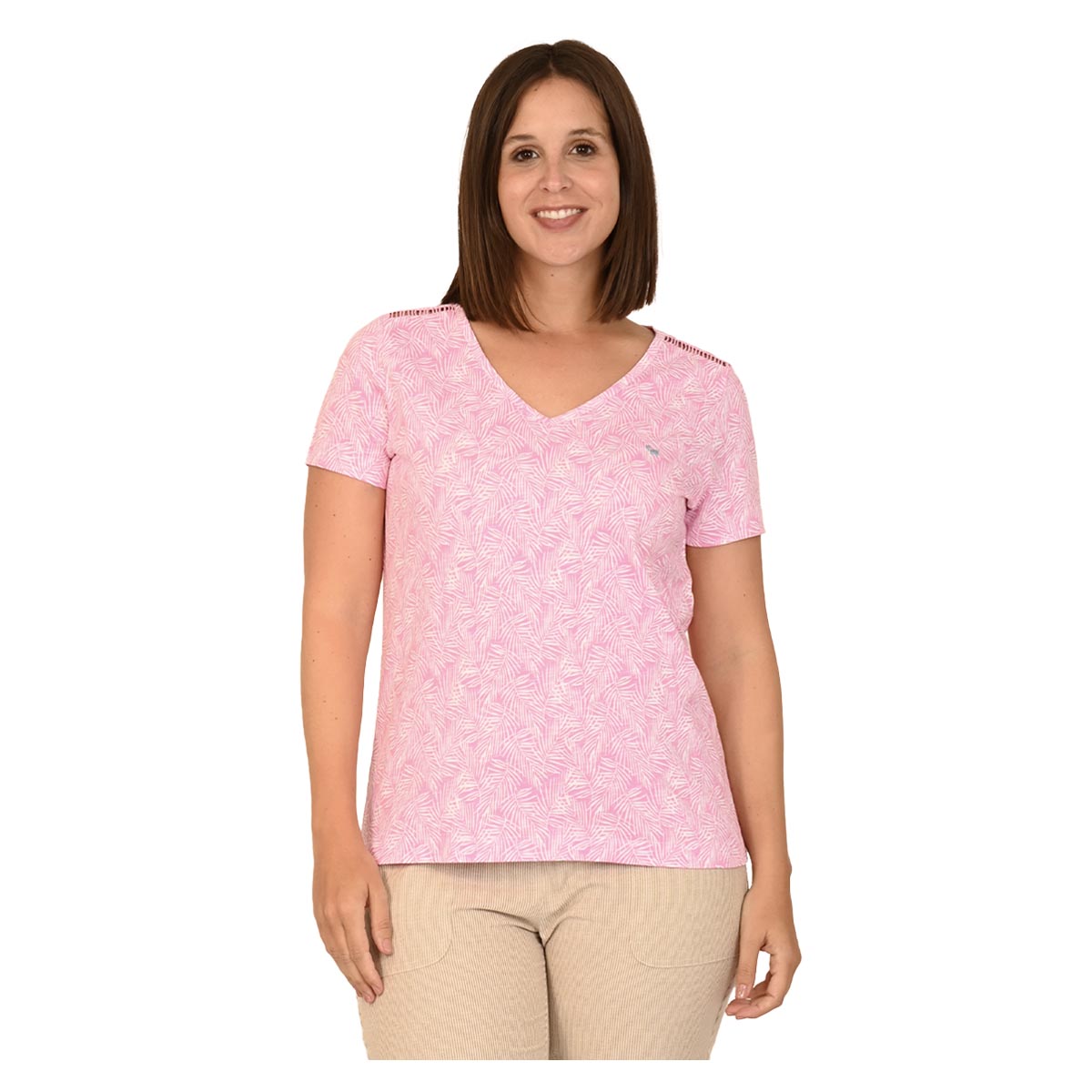 Playera Mariela manga corta
