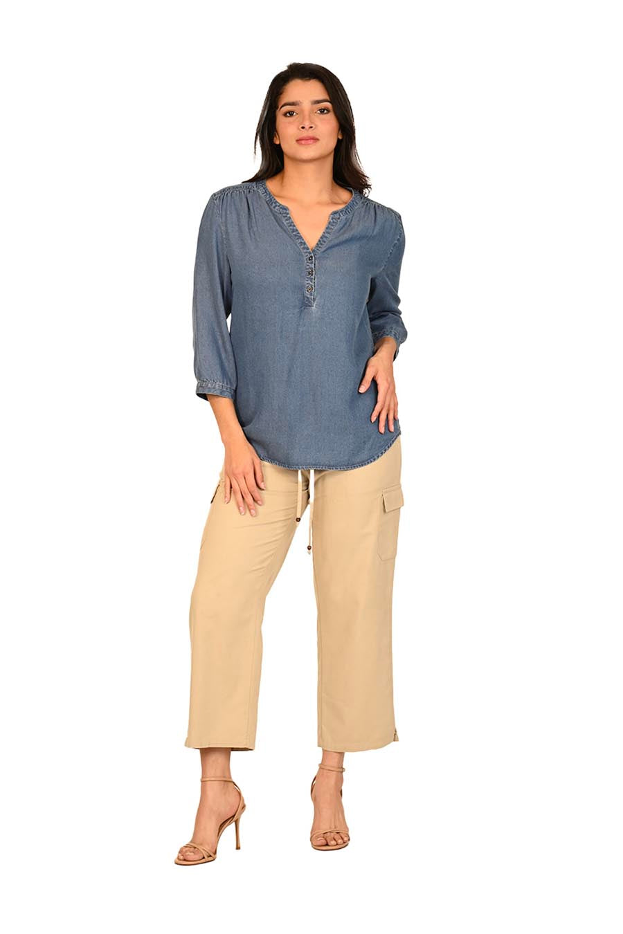 Blusa Casiopea Manga 3/4