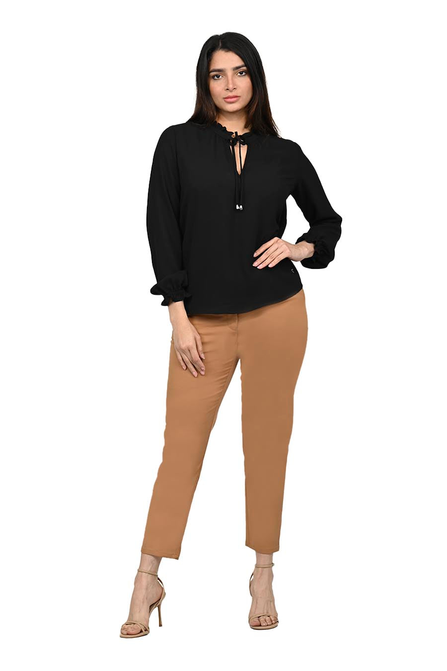 Blusa Maidel Manga Larga