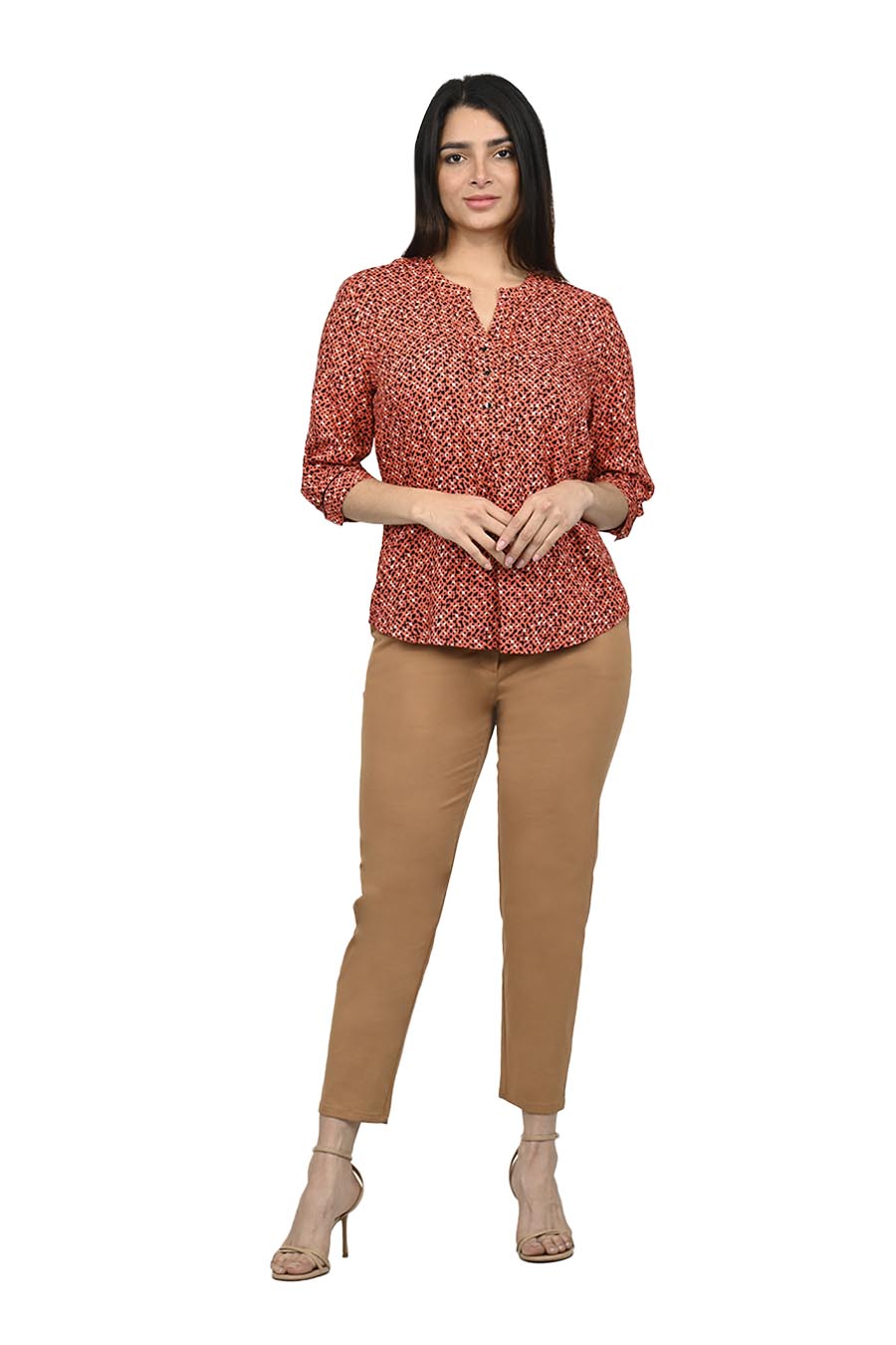 Blusa Salamanca Manga Corta