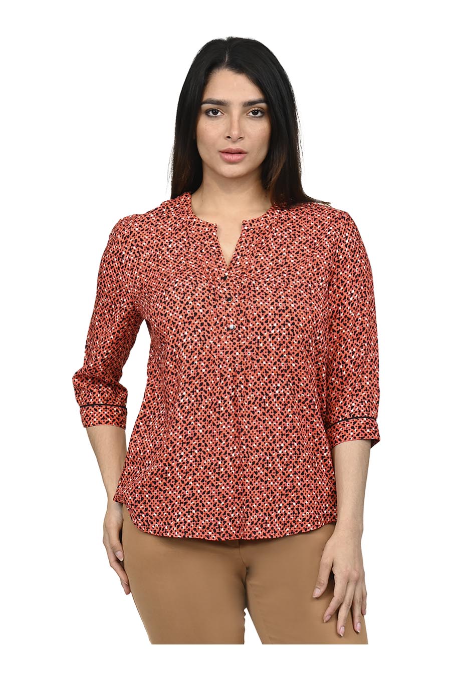 Blusa Salamanca Manga Corta
