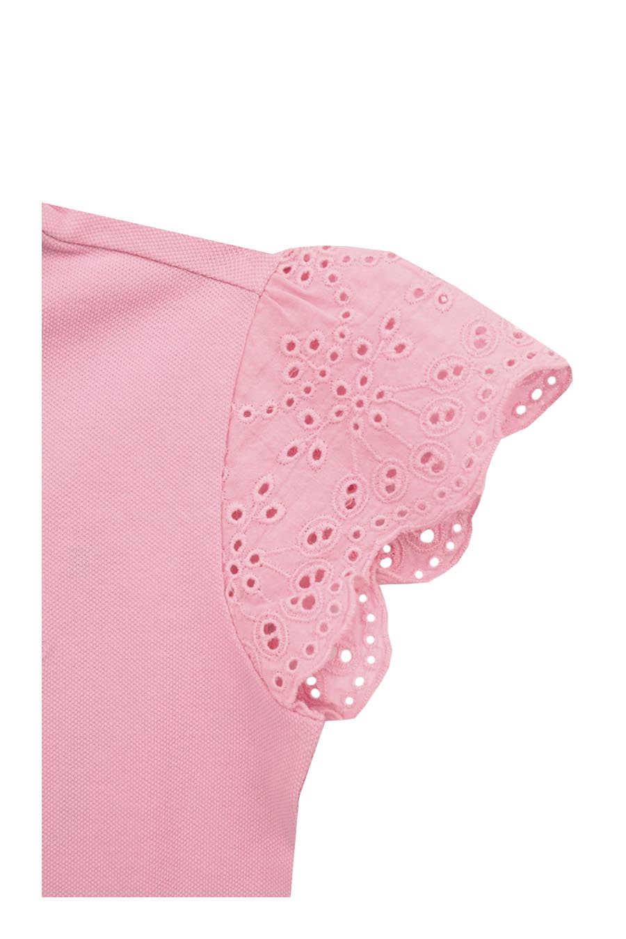 Polo Frilly Manga Corta