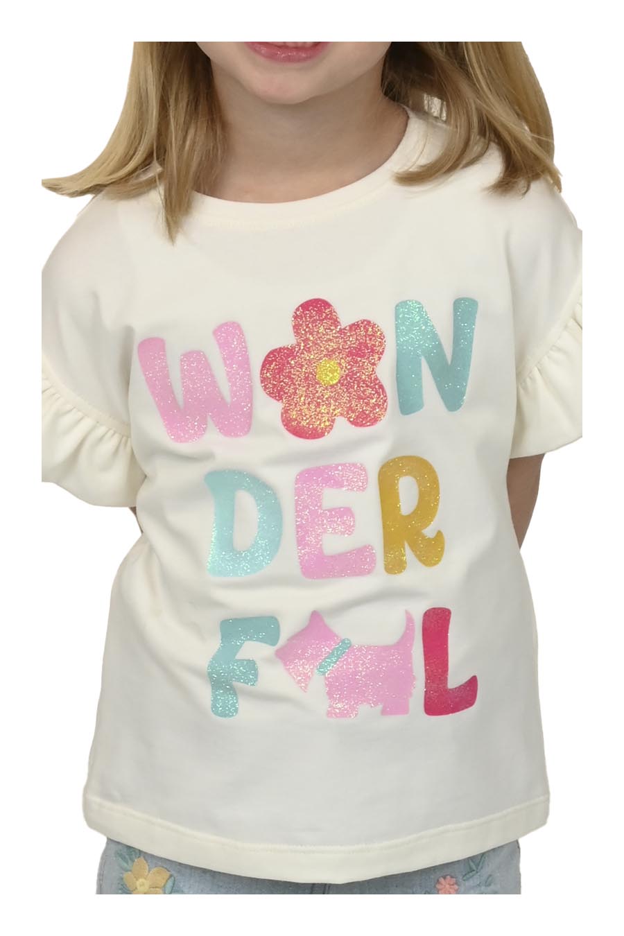 Playera Wonderfull Manga Corta