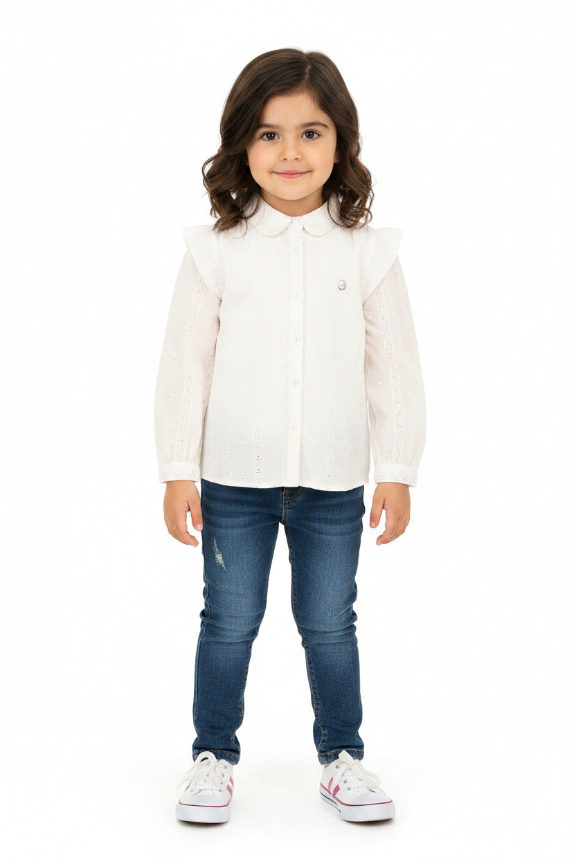 Blusa Babetty Manga Larga