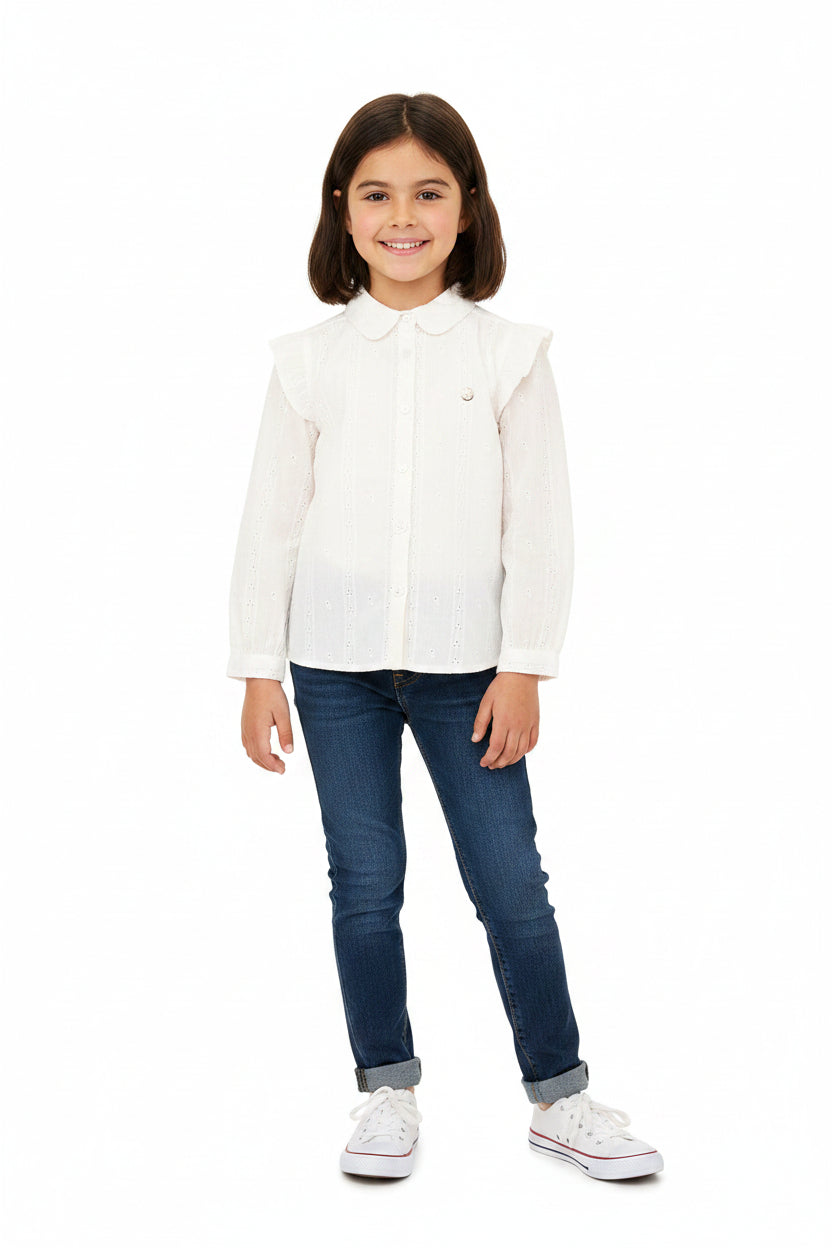 Blusa Babetty Manga Larga
