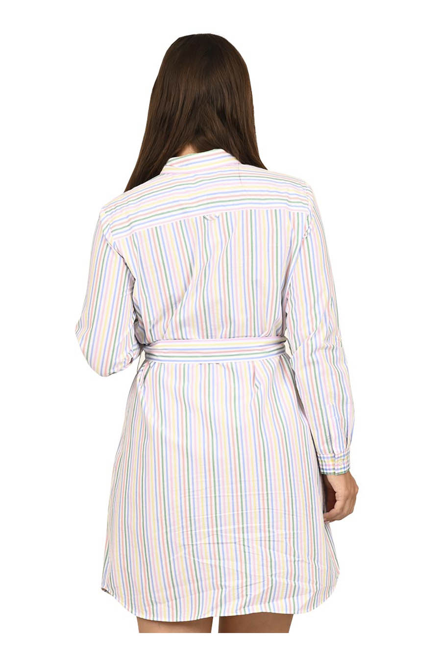 Vestido Gaina manga larga arremangable