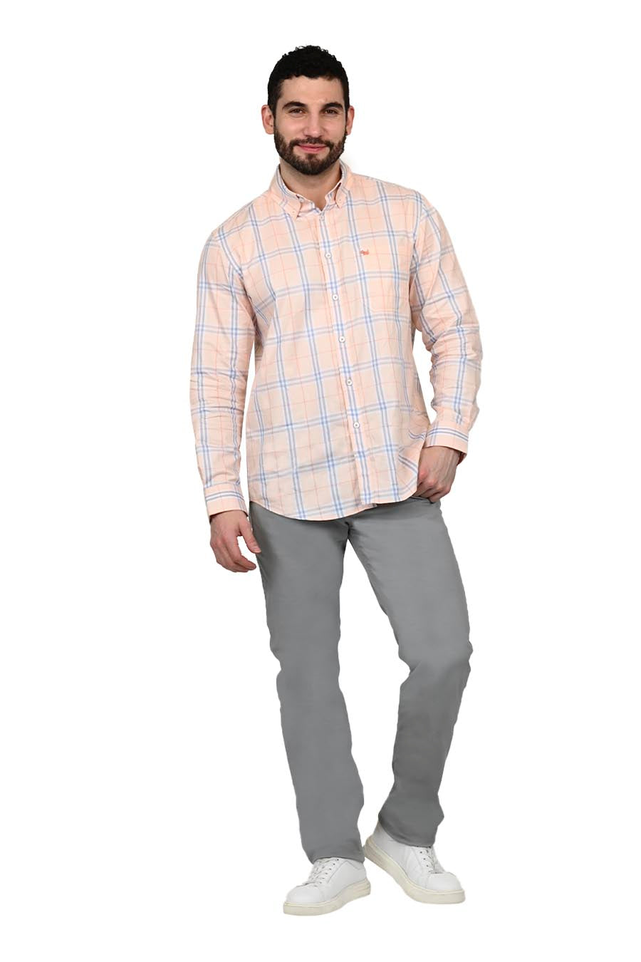 Camisa Kenya Manga Larga