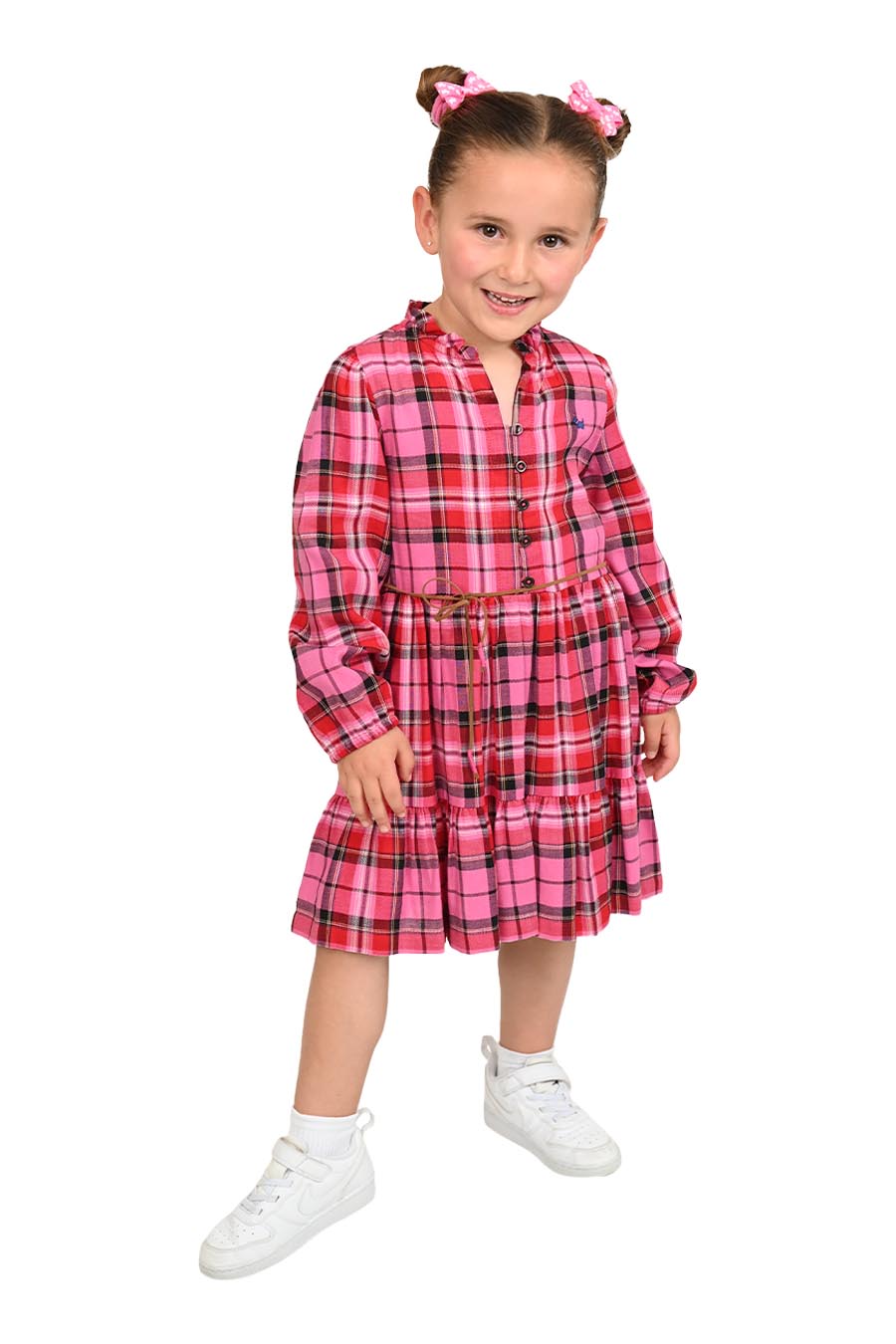 Vestido Arana Manga Larga