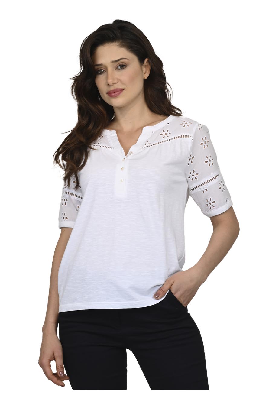 Playera Nelly Manga Corta