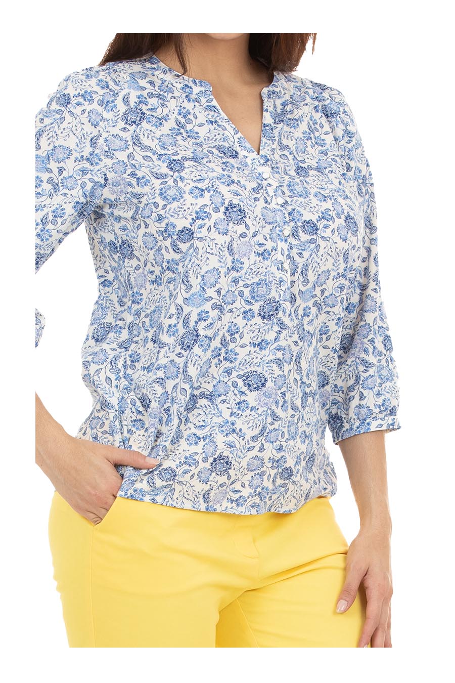 Blusa Natalia Manga 3/4