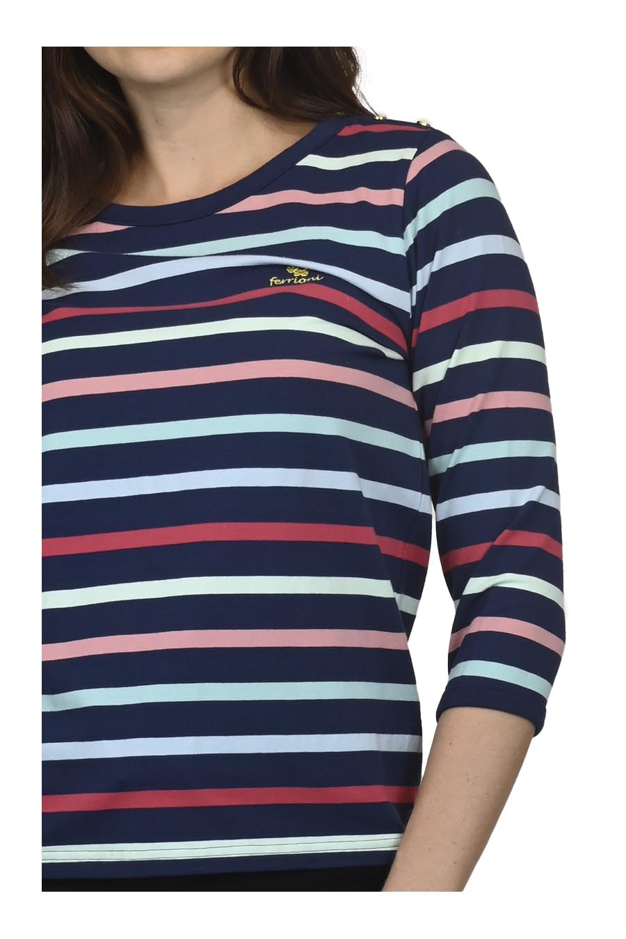 Playera Aurelia Manga 3/4