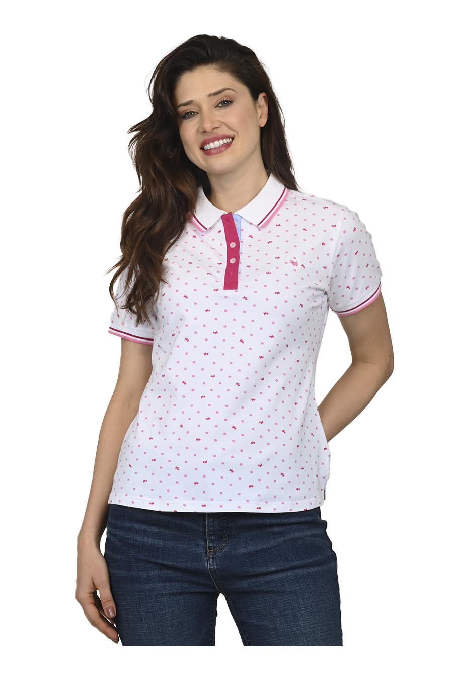 Polo Floretti Manga Corta