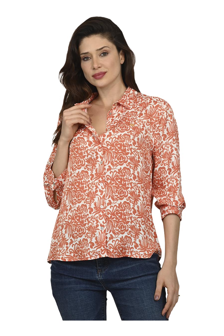 Blusa Kalena Manga 3/4