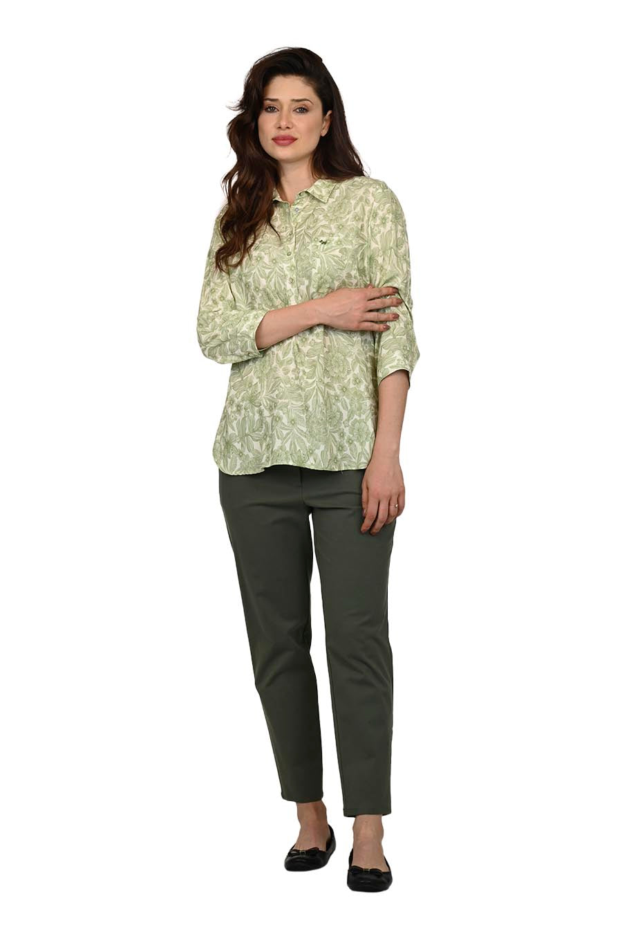 Blusa Mileni Manga 3/4