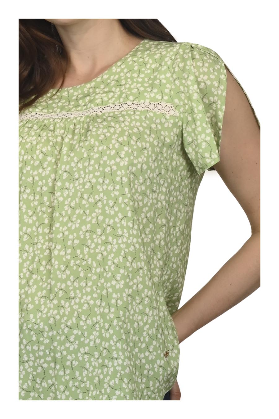 Blusa Kamila Manga Corta