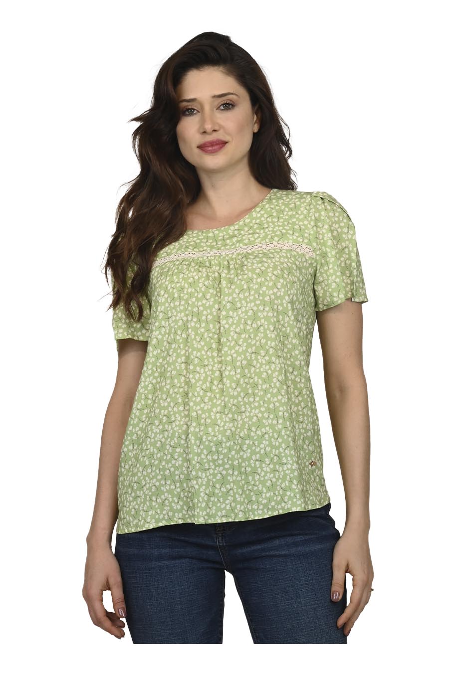 Blusa Kamila Manga Corta