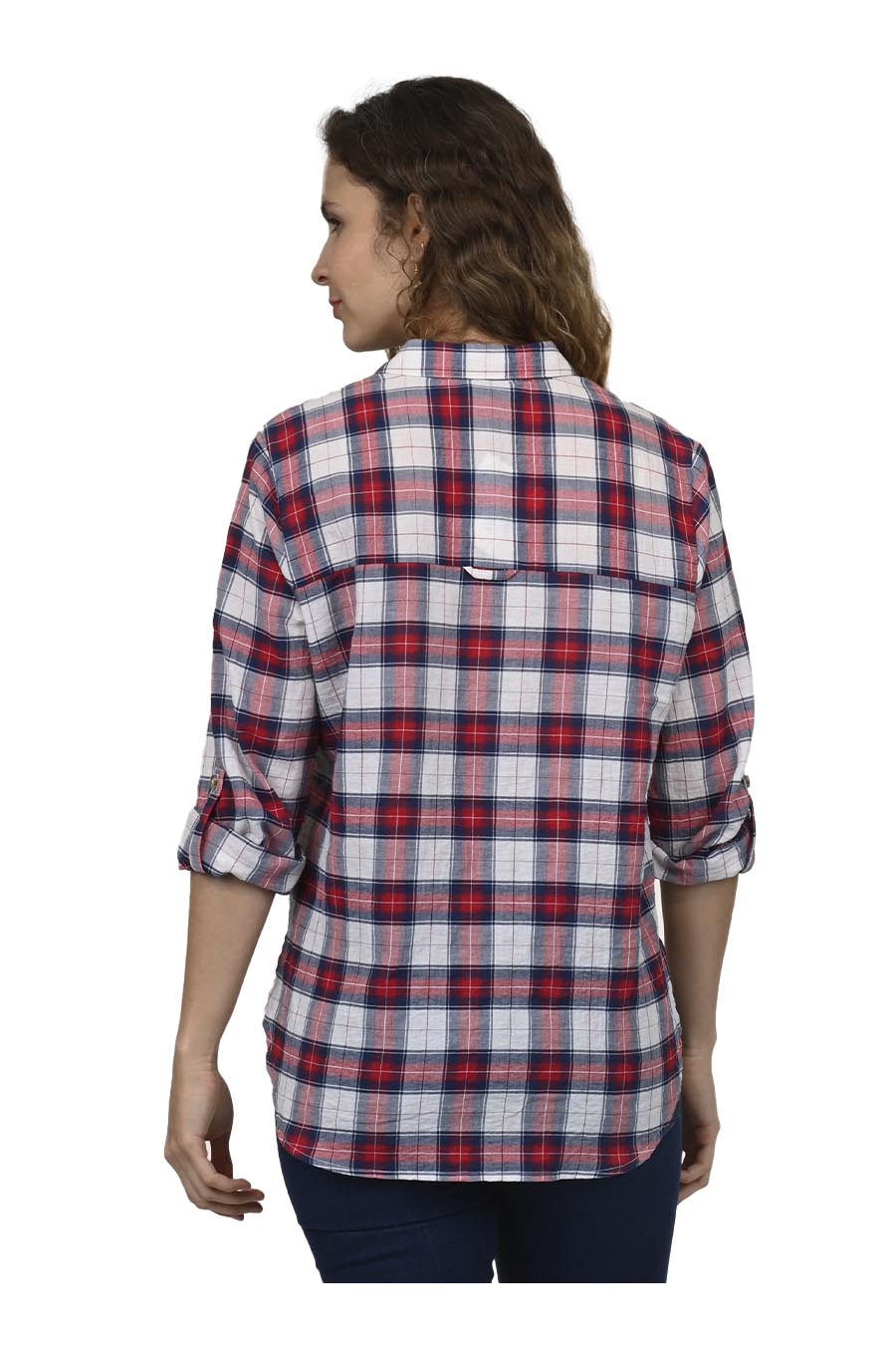 Blusa Alpina Manga Larga Arremangable