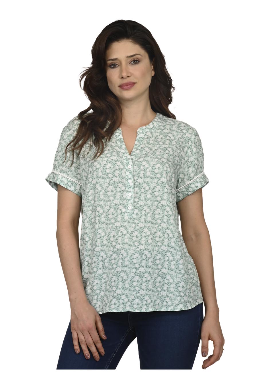 Blusa Ezana Manga Corta