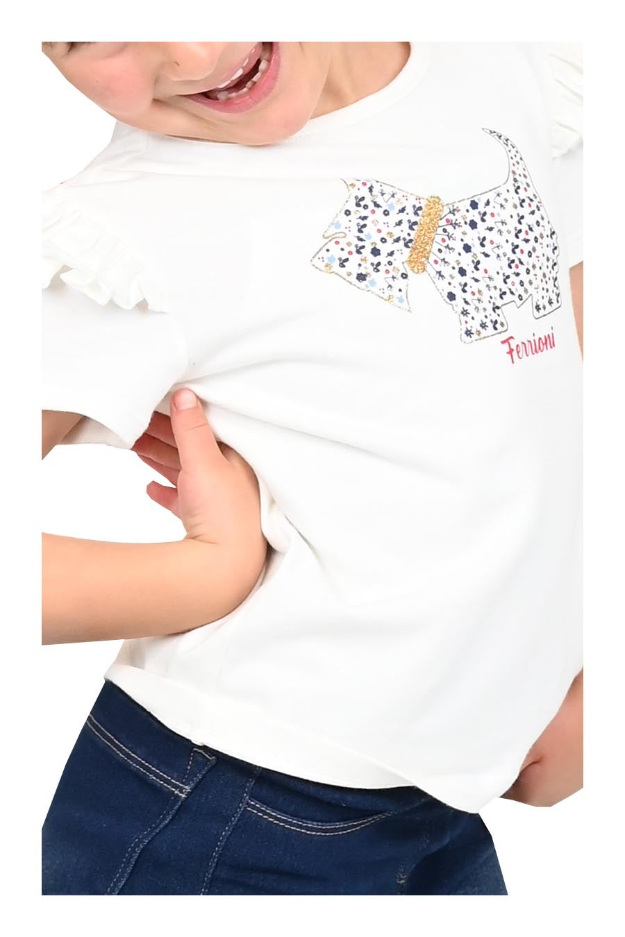 Playera Terrier Manga Corta