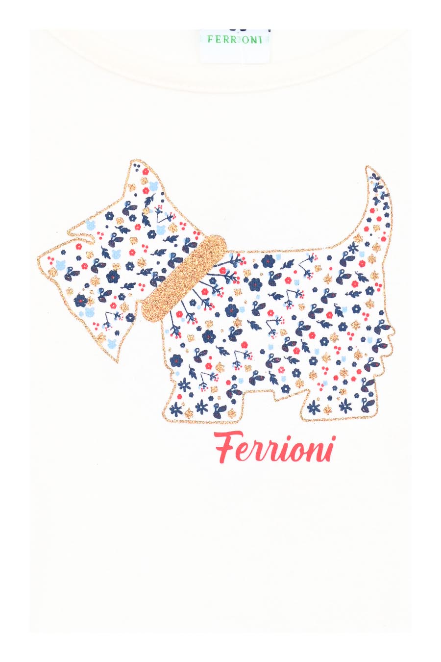 Playera Terrier Manga Corta