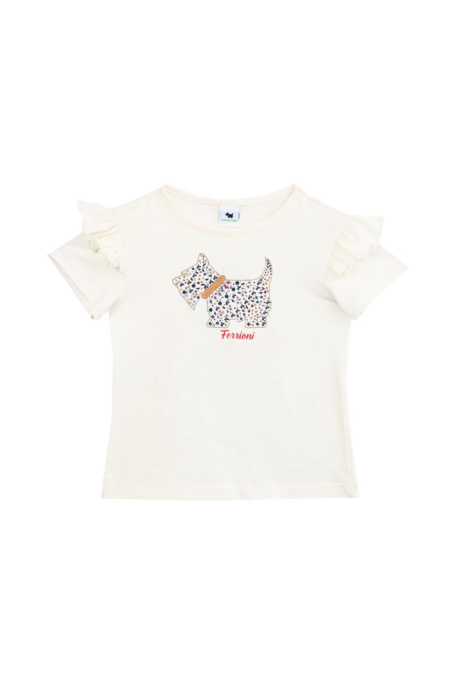 Playera Terrier Manga Corta