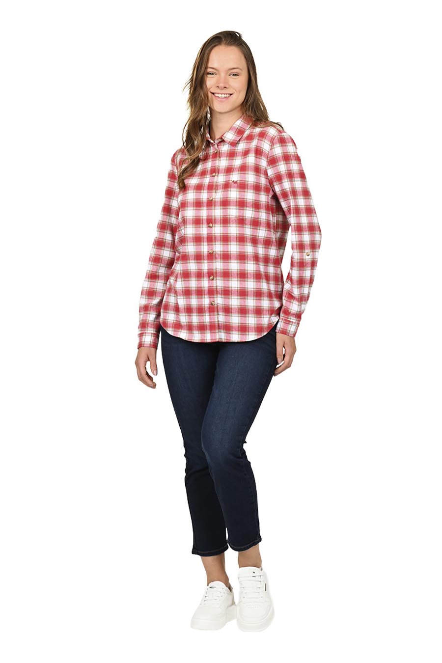 Blusa Gavina Manga Larga Arremangable