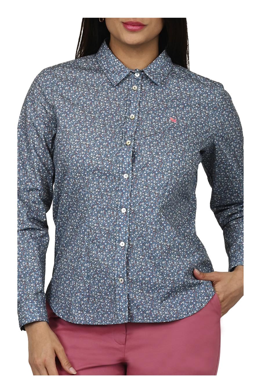 Blusa Parisian Manga Larga