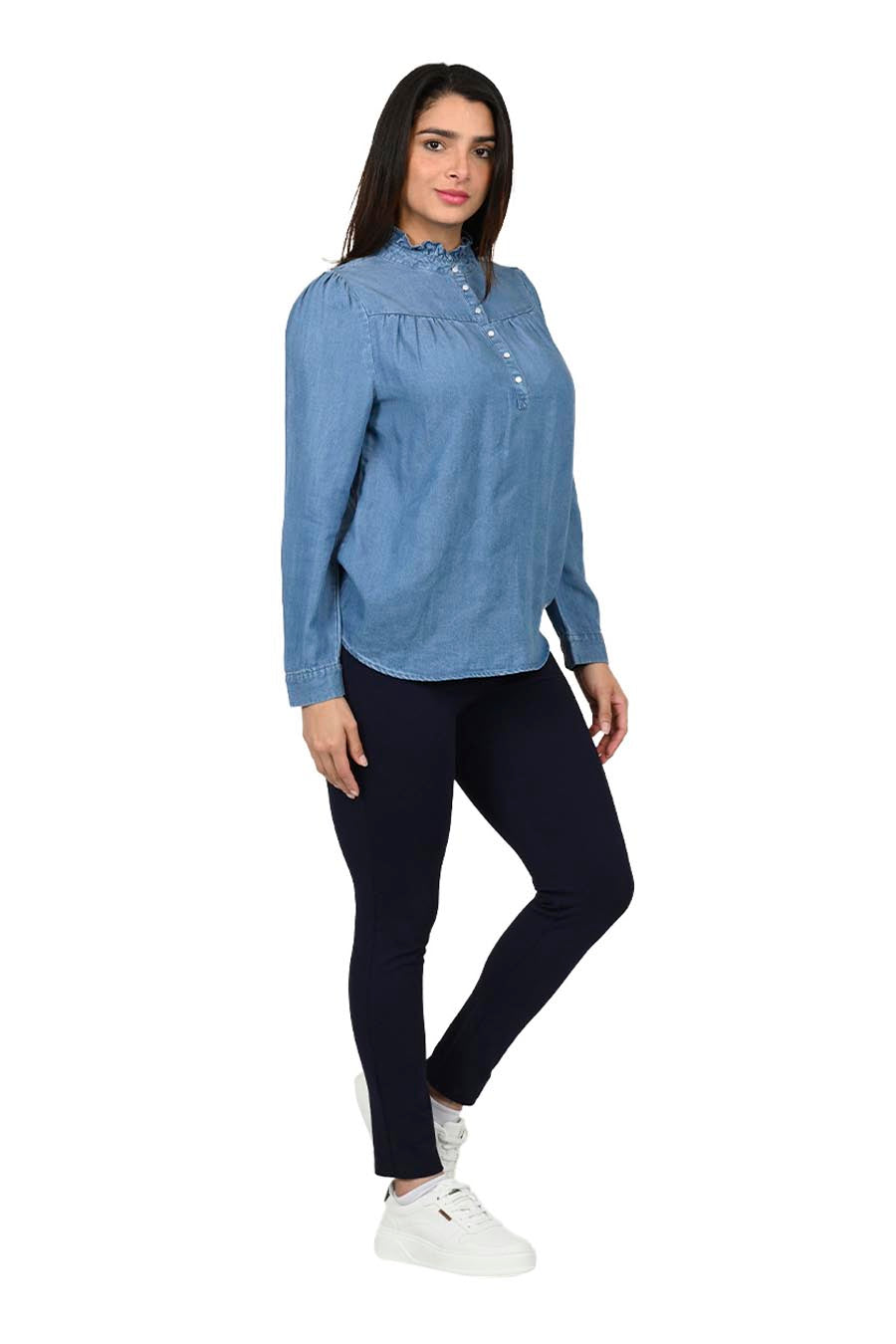 Blusa Luhana Manga Larga