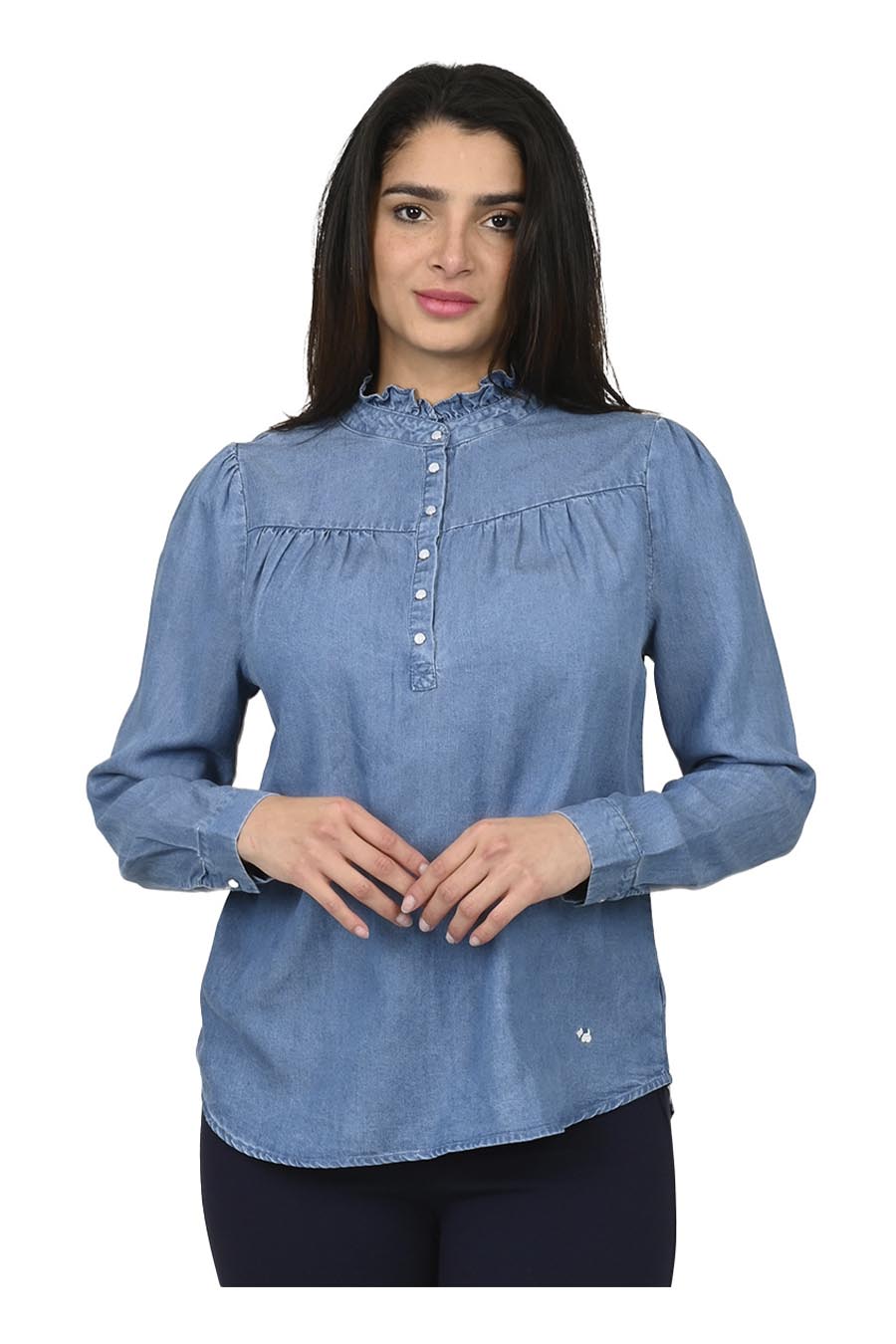 Blusa Luhana Manga Larga