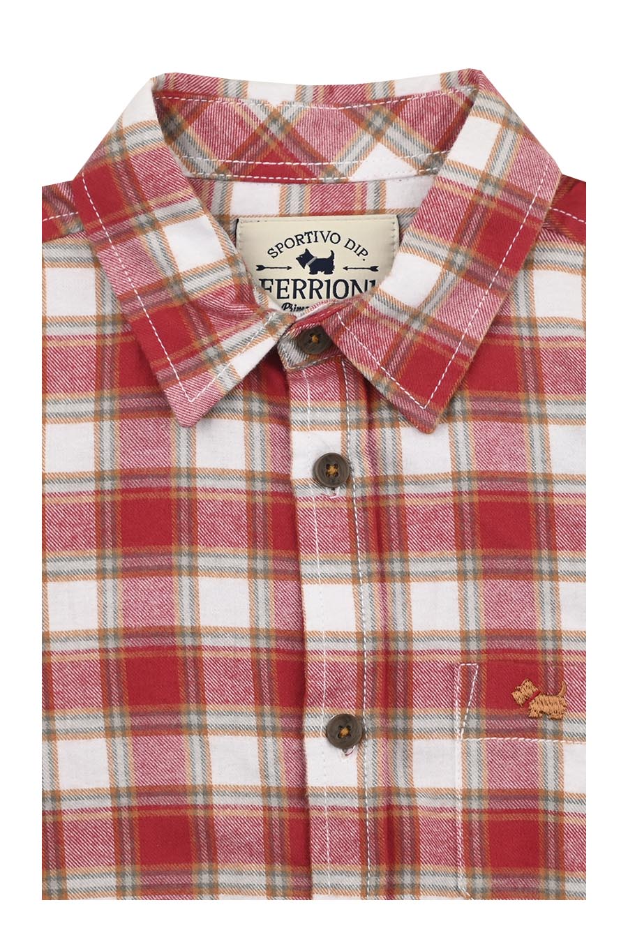 Camisa Gavina Manga Larga