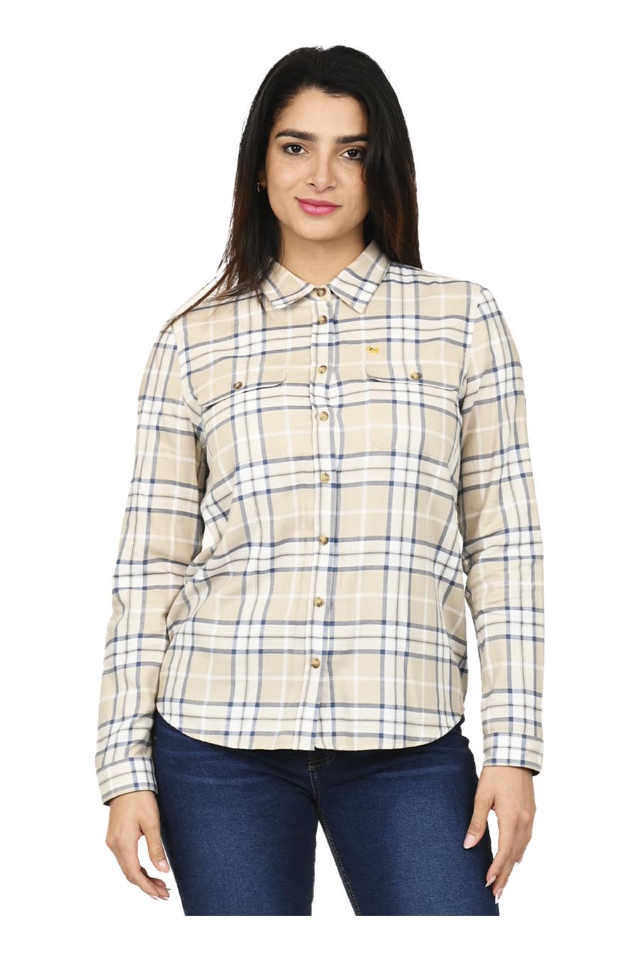 Blusa Adie Manga Larga Arremangable