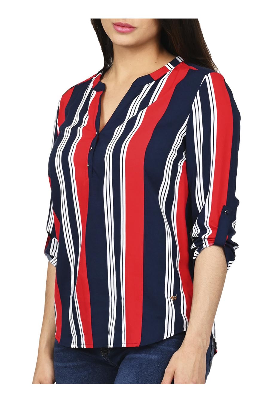 Blusa Canova Manga 3/4 Arremangable