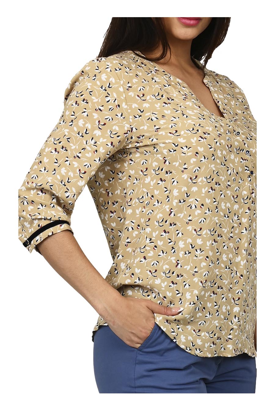Blusa Pauline Manga 3/4