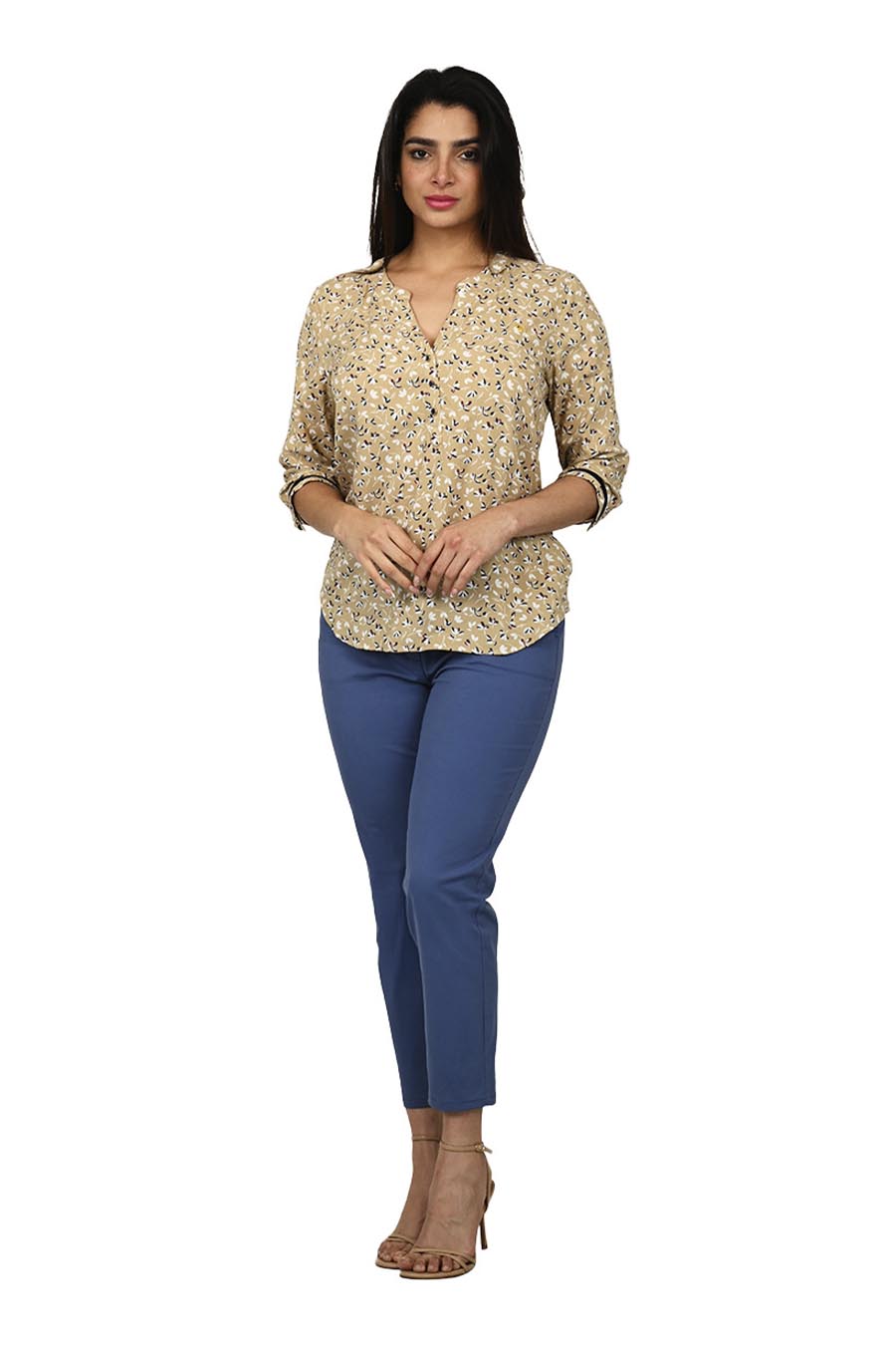 Blusa Pauline Manga 3/4
