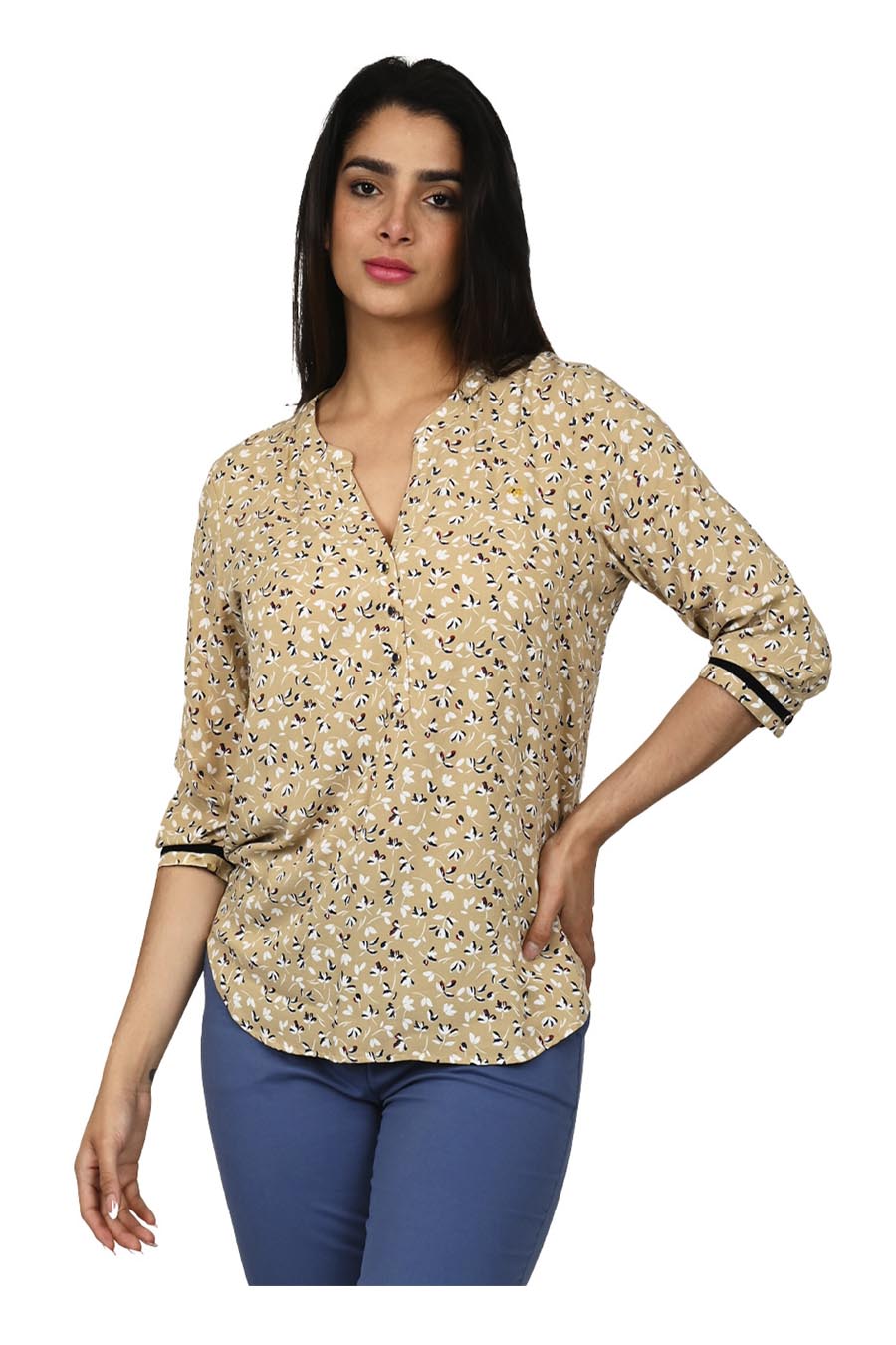 Blusa Pauline Manga 3/4