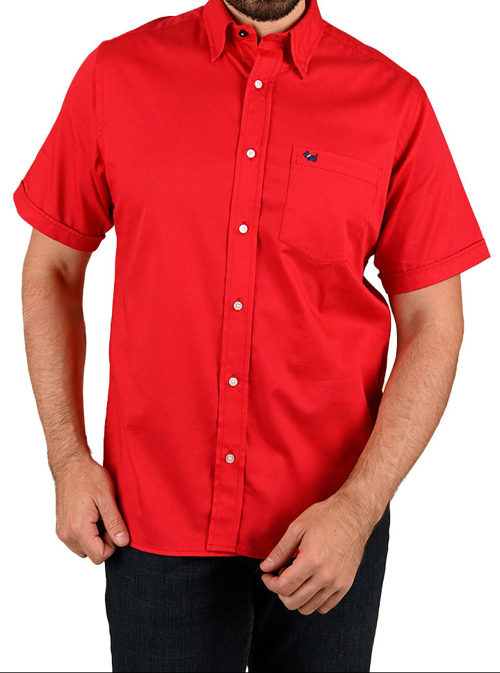 Camisa Gabardina manga corta
